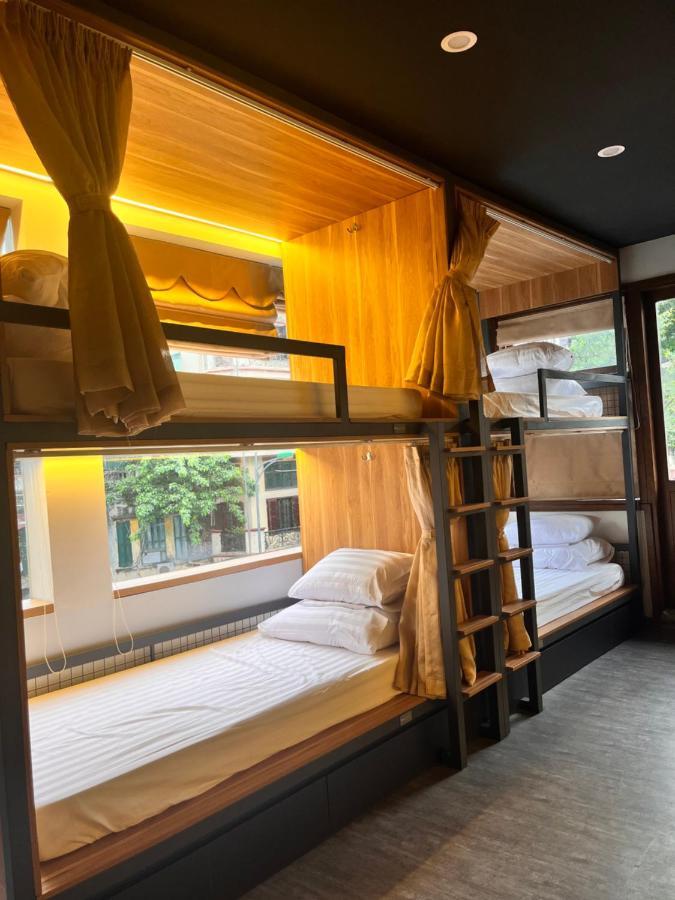 Bong Ha Noi Hostel Hanoi Kültér fotó